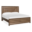 Magnussen Home Callisto Bourbon Brown King Panel Bed