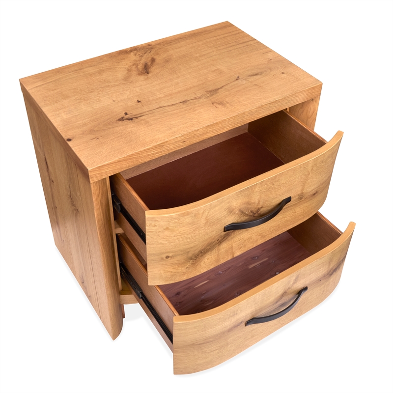 Magnussen Home Laramie Honey Wheat Drawer Nightstand