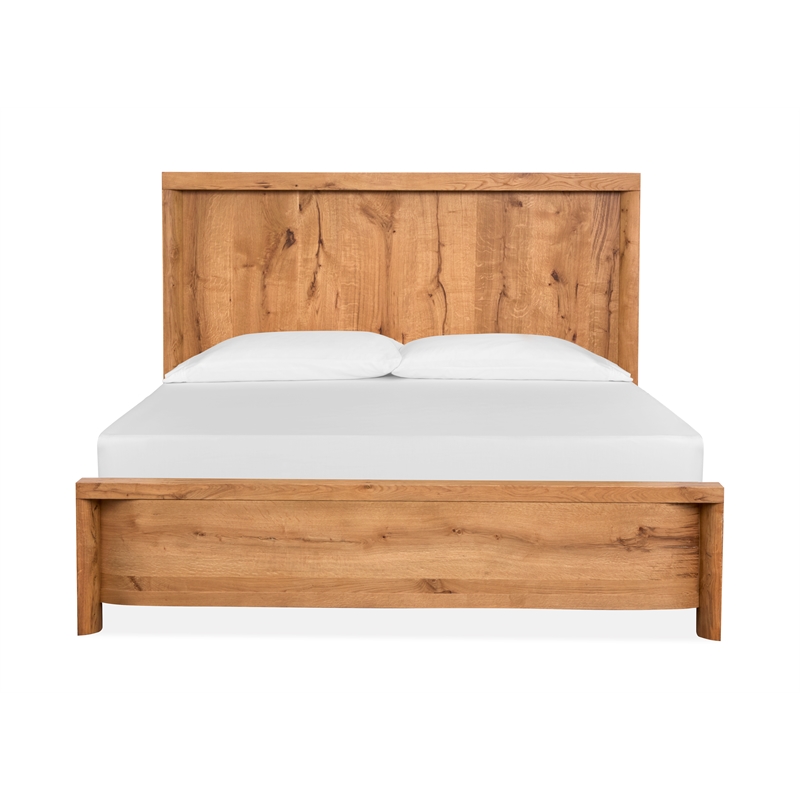 Magnussen Home Laramie Honey Wheat Panel Bed