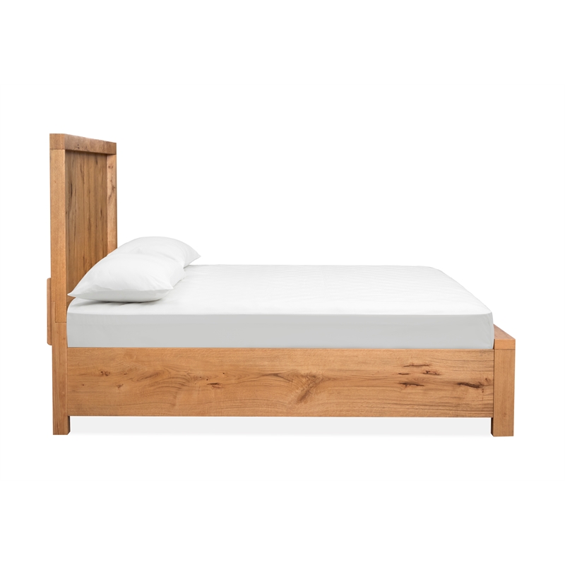 Magnussen Home Laramie Honey Wheat Panel Bed