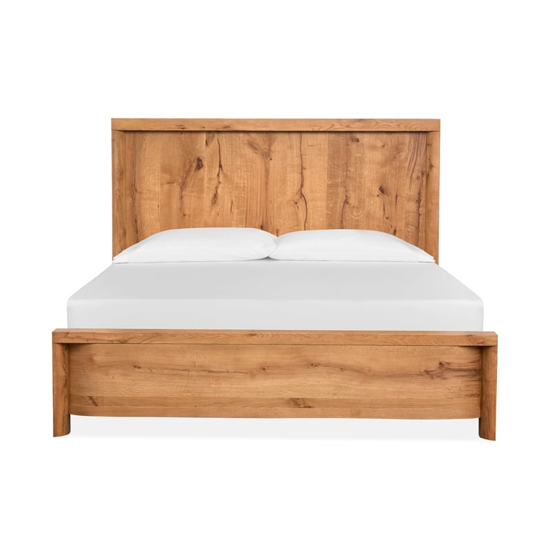 Magnussen Home Laramie Honey Wheat Panel Bed