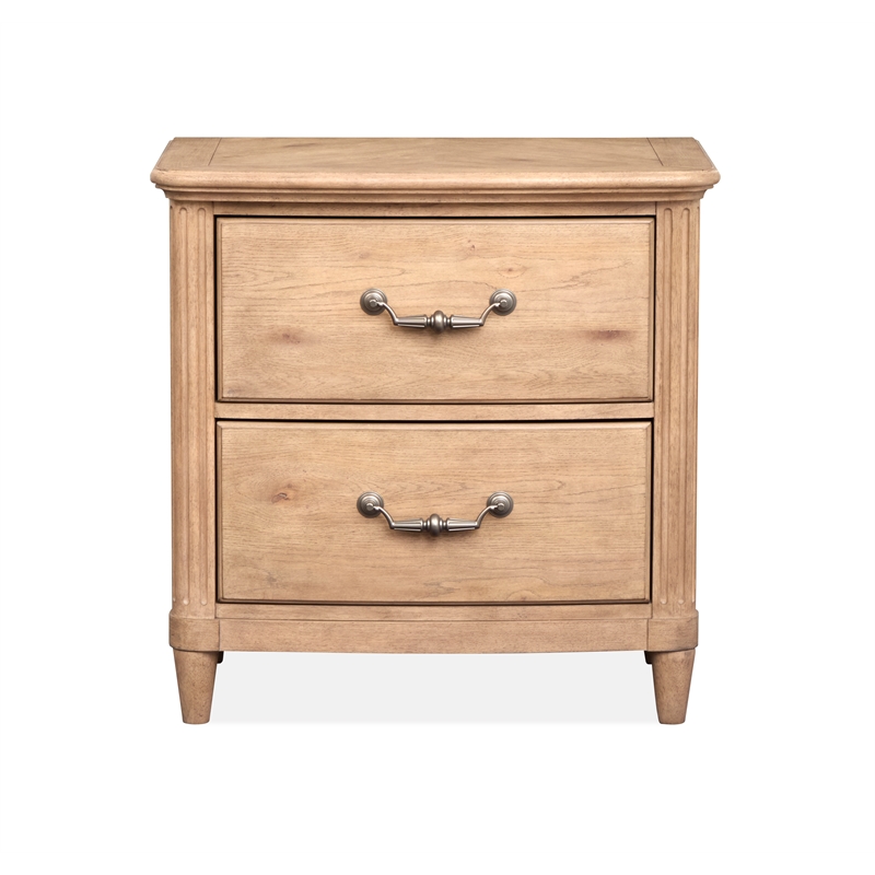 Magnussen Home Harmony Heights Drawer Nightstand in Belgium Wheat