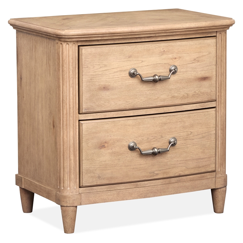 Magnussen Home Harmony Heights Drawer Nightstand in Belgium Wheat