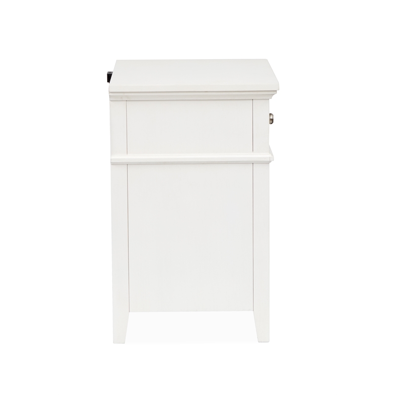 Magnussen Home Juniper Hill Drawer Nightstand in Whisper White