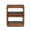 Magnussen Home Newton  Square End Table in Cinnamon