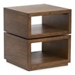 Magnussen Home Newton  Square End Table in Cinnamon