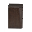 Magnussen Home Tauren  Open Nightstand in Coffee Bean