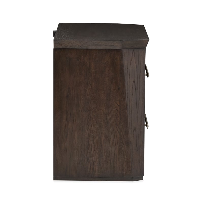 Magnussen Home Tauren  Open Nightstand in Coffee Bean