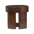 Magnussen Home Holloway Oval End Table in Toasted Almond
