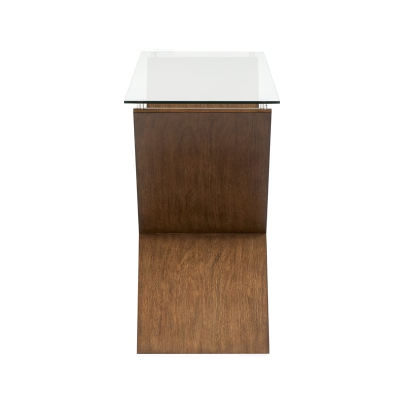 Magnussen Home Vector Rectangular Sofa Table in Russet