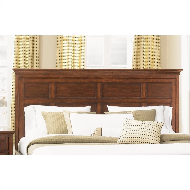 Magnussen Harrison King Panel Headboard In Cherry B1398 64h Magnussen Harrison King Panel Headboard