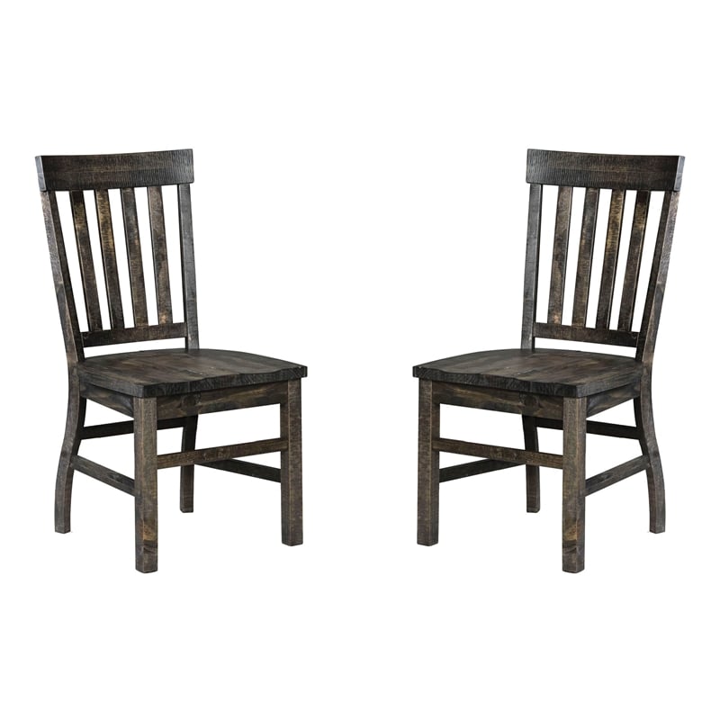 Magnussen Bellamy Dining Side Chair in Peppercorn (Set of 2)