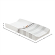 Westwood Design Mattress Fabric Premium 2-Sided Changing Pad in Cream