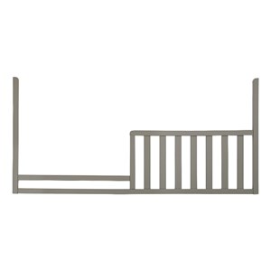Westwood Design Emery Modern Wood 2301 Toddler Rail in Gray Finish