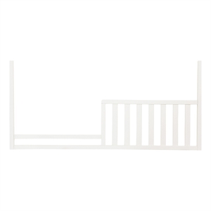 Westwood Design Emery Modern Wood 2301 Toddler Rail in White Finish