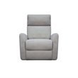 Westwood Design Jordan Fabric Triple Power Swivel Glider and Recliner - Fog Gray