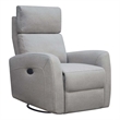 Westwood Design Jordan Fabric Triple Power Swivel Glider and Recliner - Fog Gray