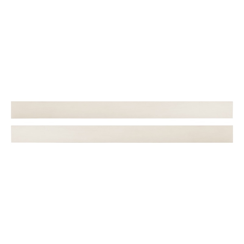 Westwood Design Westfield Traditional Full Size Bed Rails - Brushed White Finish