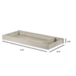 Westwood San Mateo Changer Top in Rustic White