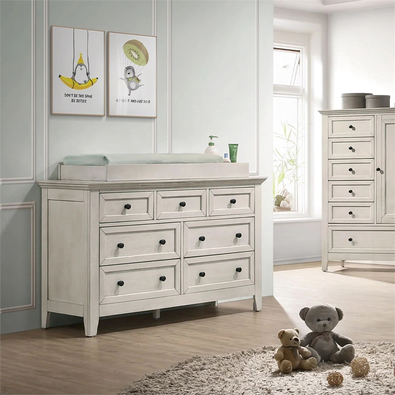 Westwood San Mateo Changer Top in Rustic White