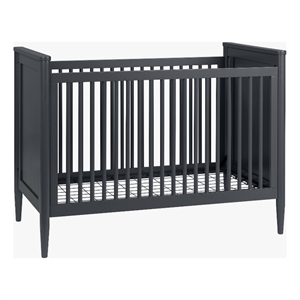 Westwood Design Modern Nursery Convertible Crib in Iron Ore