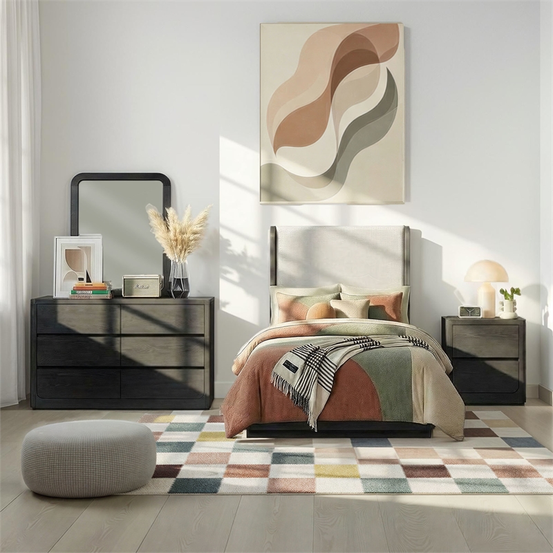 Westwood Design Modena Nightstand in Midnight Blue