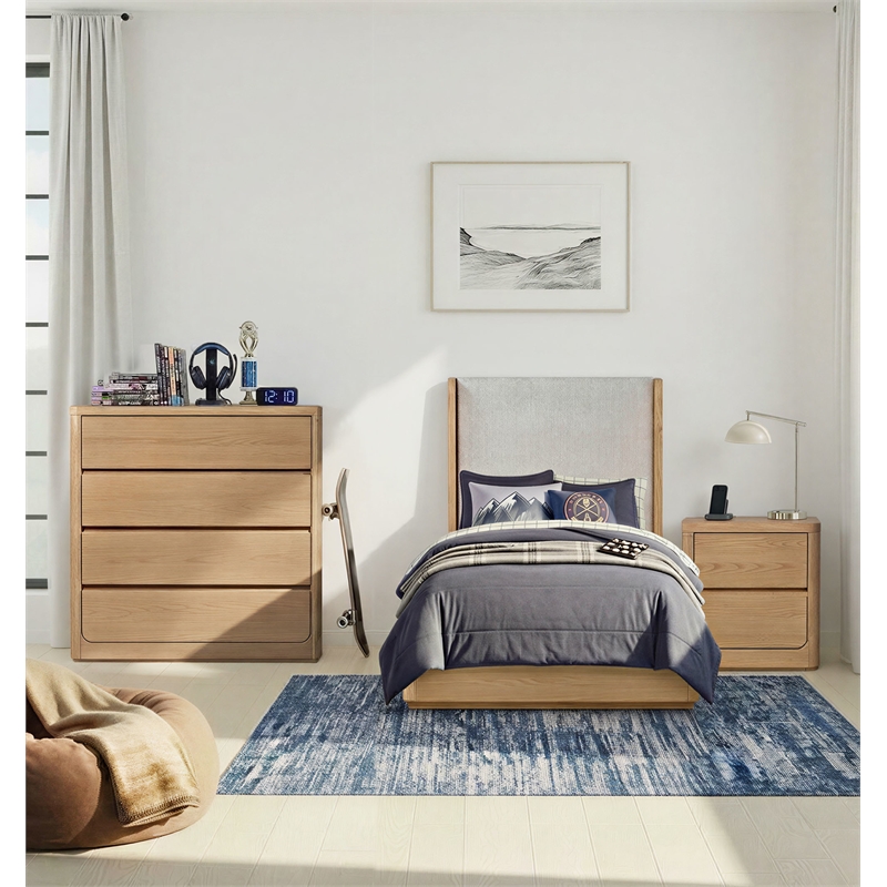 Westwood Design Modena Nightstand in Natural