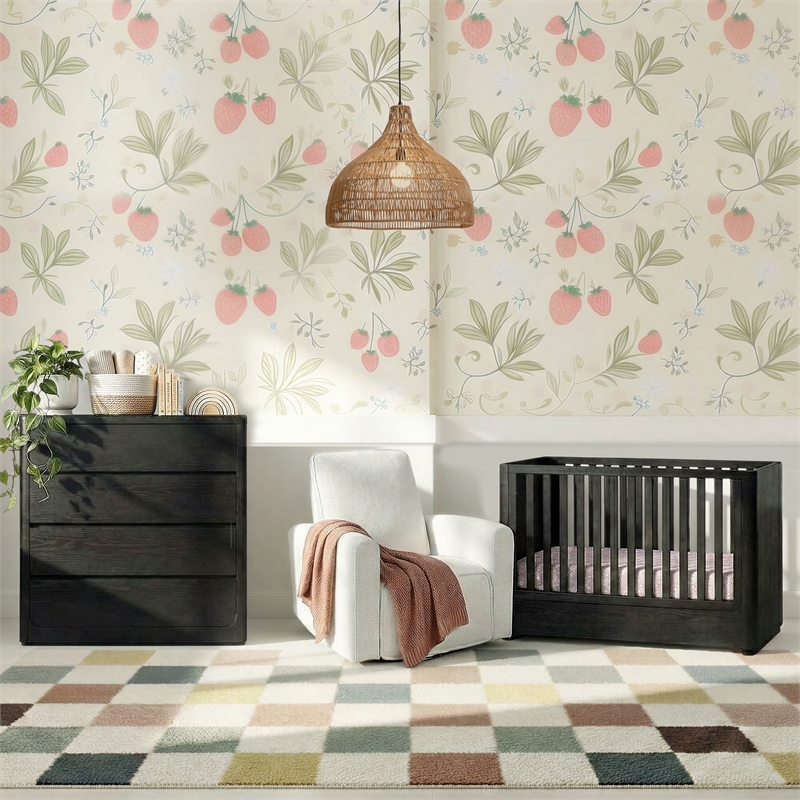 Westwood Design Modena Classic Crib in Midnight Blue