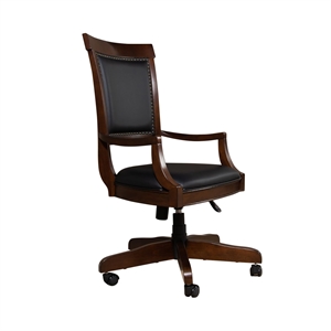Brayton Manor Dark Brown Jr Executive Desk Chair (RTA)