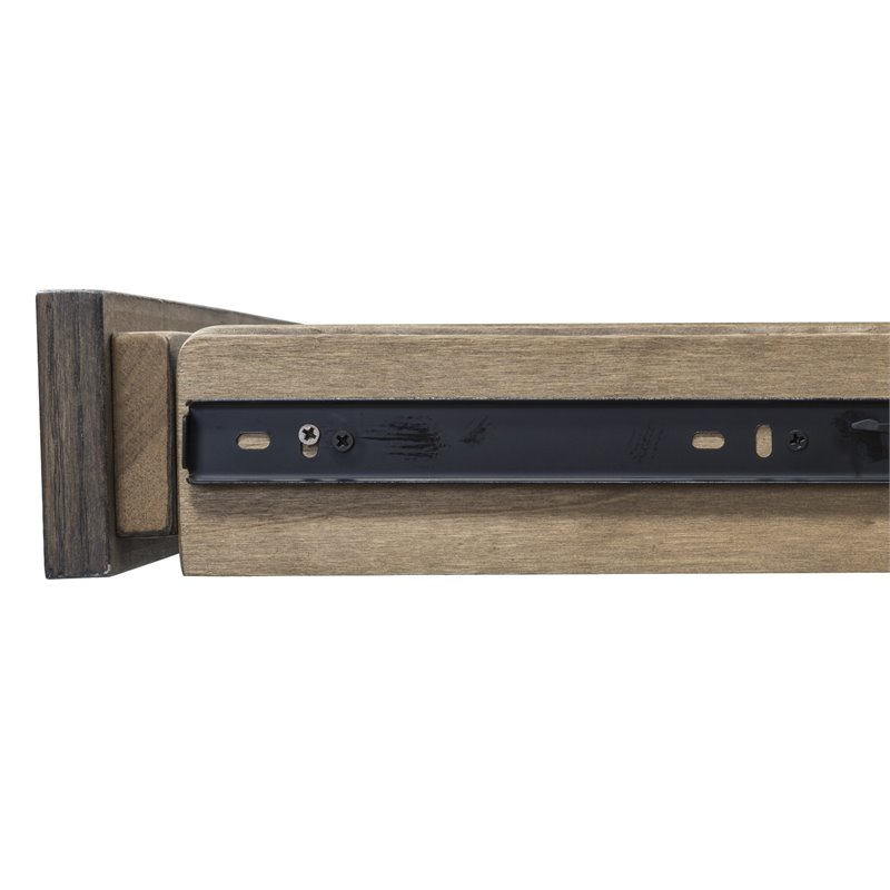 Liberty Furniture Stone Brook Jr Laptop Desk in Rustic Saddle