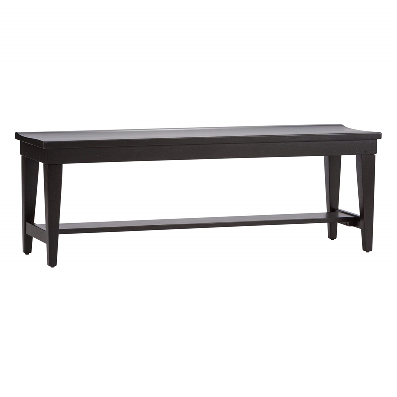 Hearthstone Ridge Dark Brown Bench - Black (RTA)