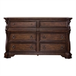 Arbor Place Dark Brown 8 Drawer Double Dresser