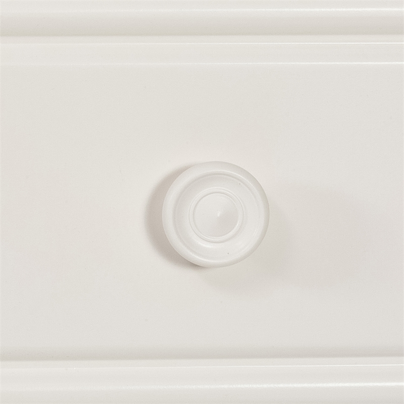 Summer House I White 2 Door 5 Drawer Dresser in White