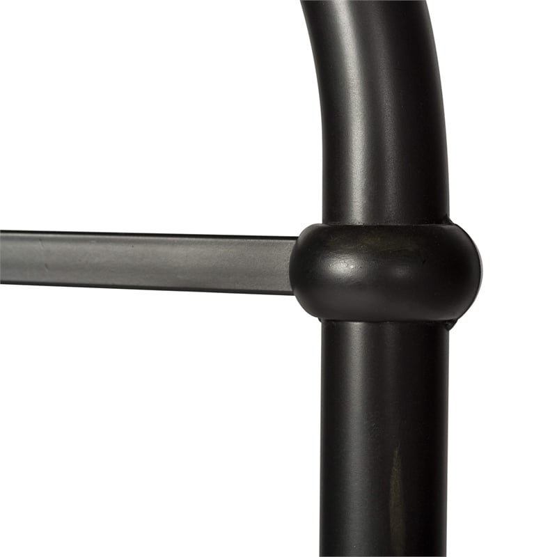 Vintage Series Metal Queen Metal Headboard - Black