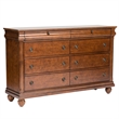 Rustic Traditions Cherry Dresser & Mirror