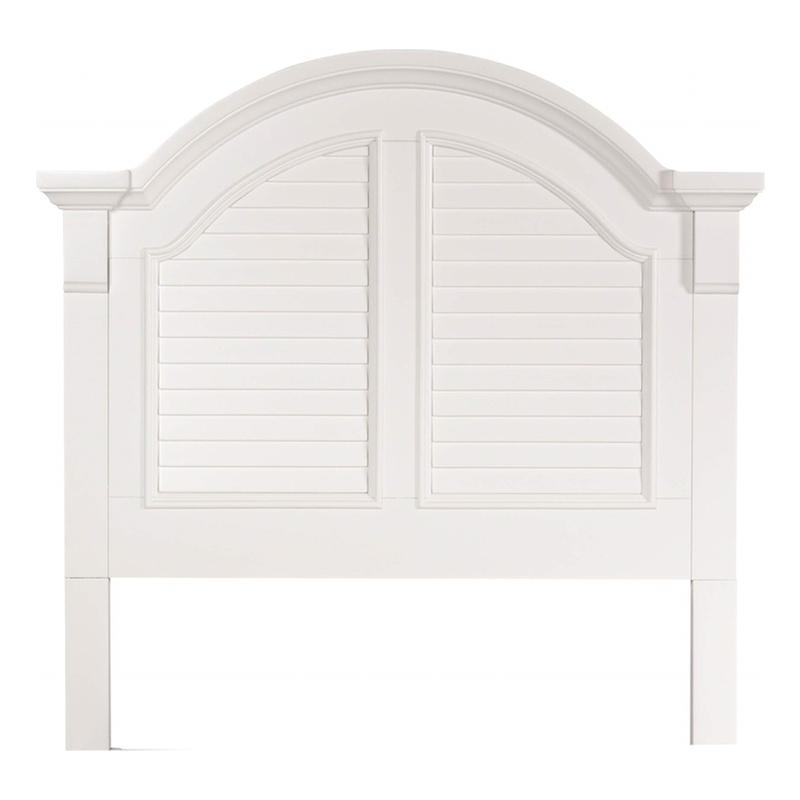 Summer House White Twin Panel Headboard