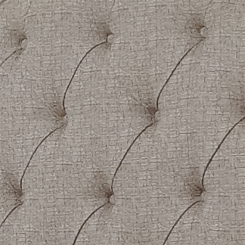 Magnolia Manor White King Upholstered Bed
