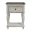 Magnolia Manor White Leg Night Stand
