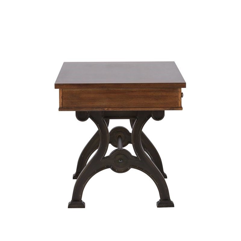 Arlington House Medium Brown Wood Writing Desk