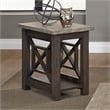 Liberty Furniture Heatherbrook Brown Chair Side Table