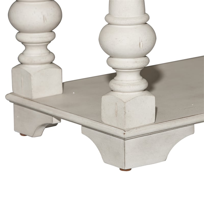 Morgan Creek White Sofa Table
