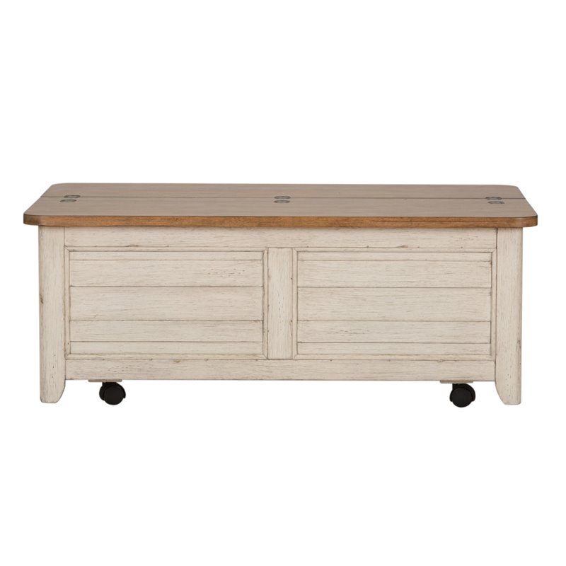 Liberty Furniture Farmhouse Reimagined Storage Trunk