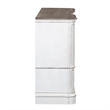 Magnolia Manor White 9 Drawer Dresser