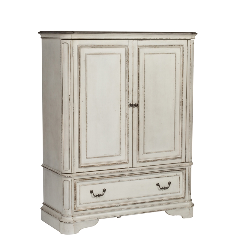 Magnolia Manor White Door Chest