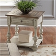 Liberty Morgan Creek 3PC Cocktail Set - Antique White/Wirebrushed Tobacco Accent