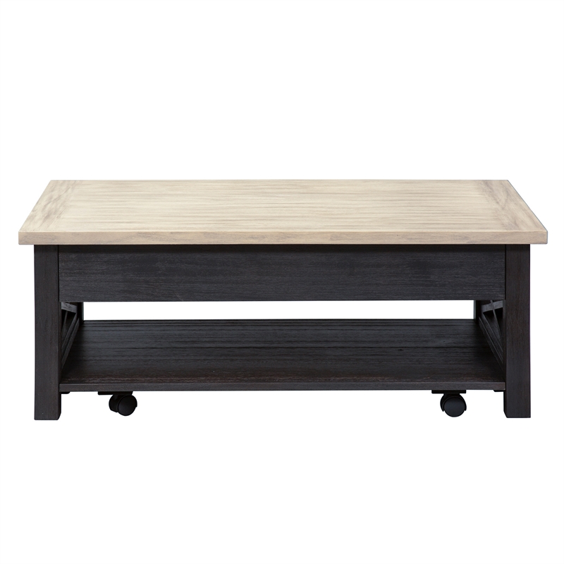 Liberty Furniture Heatherbrook Black with 3 Piece Veneers Living Room Set