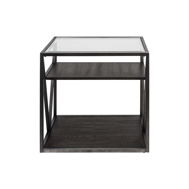 Liberty Furniture Arista Medium Gray 3 Piece Living Room Set