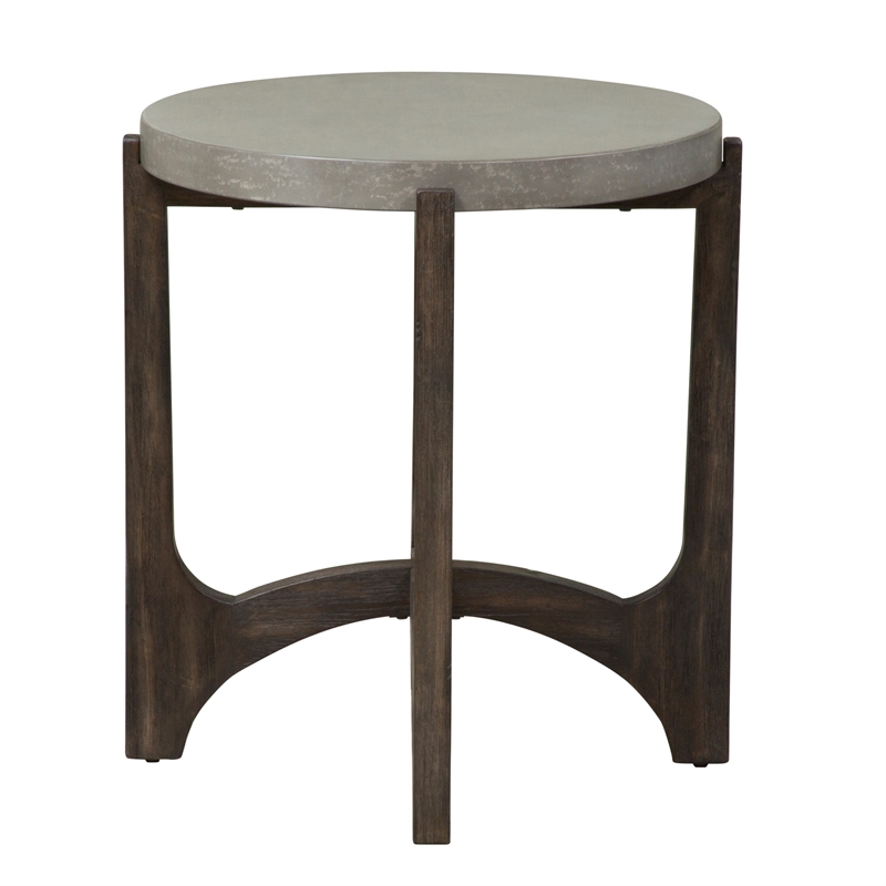 Cascade Dark Brown 3 Piece Set (1-Cocktail 2-End Tables)