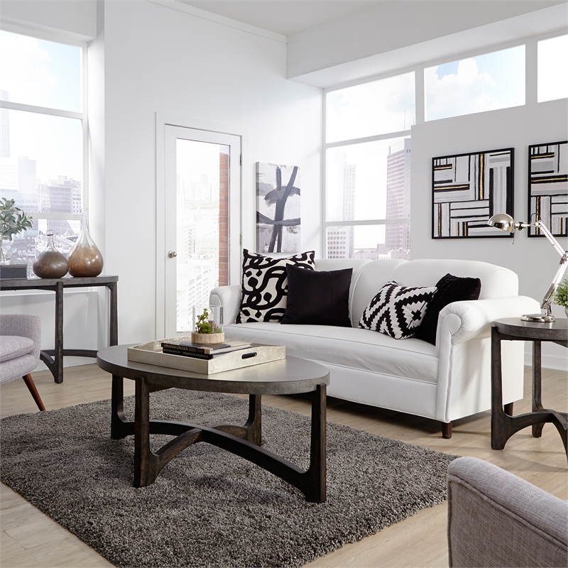 Cascade Dark Brown 3 Piece Set (1-Cocktail 2-End Tables)
