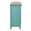 Kensington Blue 4 Door Accent Cabinet